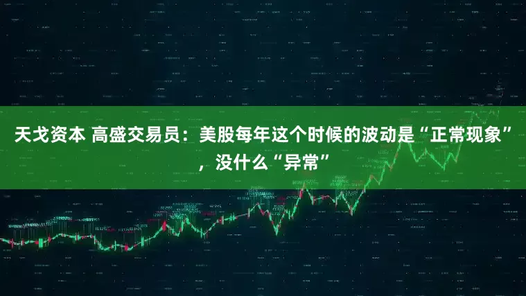 天戈资本 高盛交易员：美股每年这个时候的波动是“正常现象”，没什么“异常”